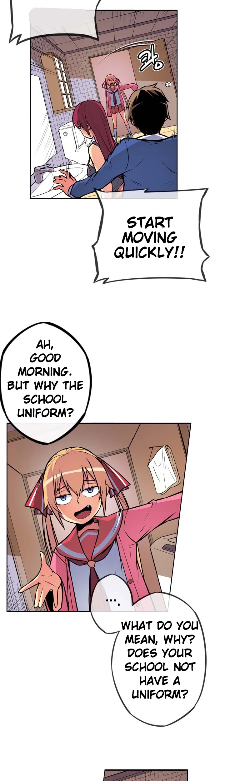 Sweet X Trouble Chapter 4 page 25 - Chapter 4: What Kind Of Transfer Student Is This? (1)