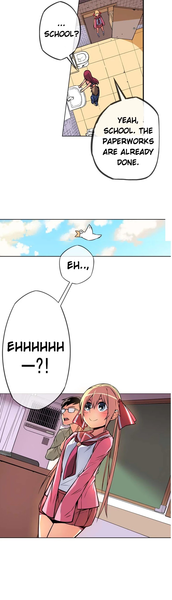 Sweet X Trouble Chapter 4 page 26 - Chapter 4: What Kind Of Transfer Student Is This? (1)