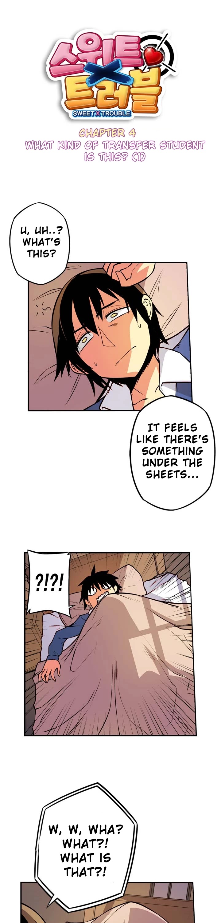 Sweet X Trouble Chapter 4 page 5 - Chapter 4: What Kind Of Transfer Student Is This? (1)