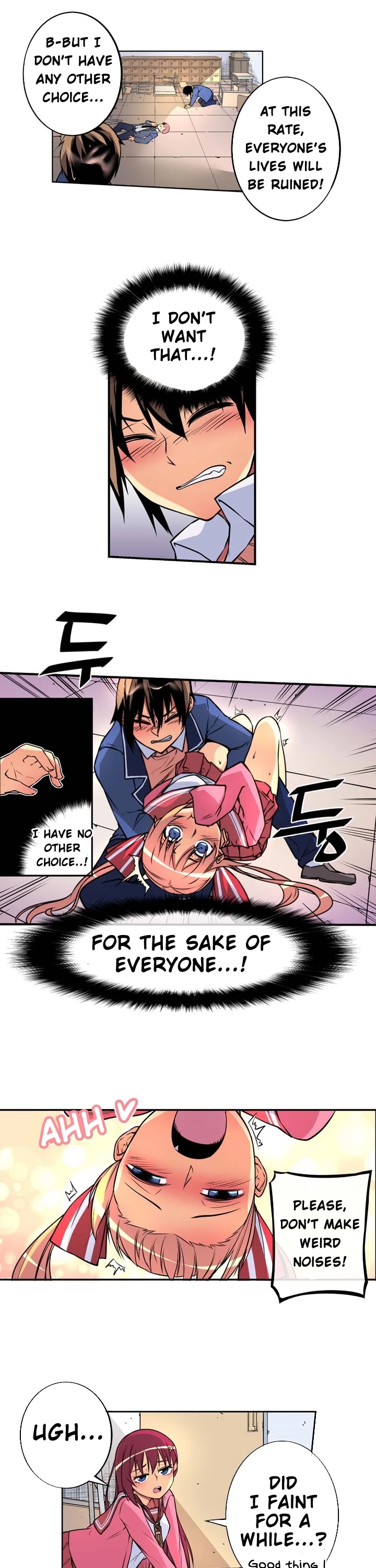 Sweet X Trouble Chapter 7 page 12 - Chapter 7: What Kind Of Transfer Student Is This? (4)