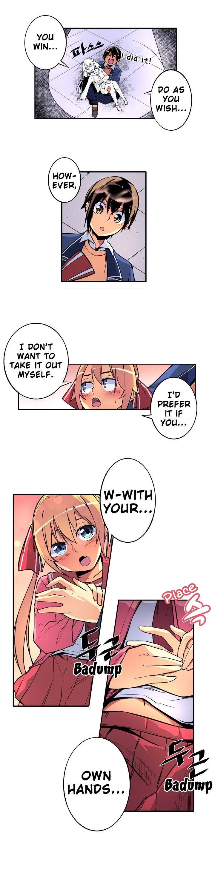 Sweet X Trouble Chapter 7 page 9 - Chapter 7: What Kind Of Transfer Student Is This? (4)