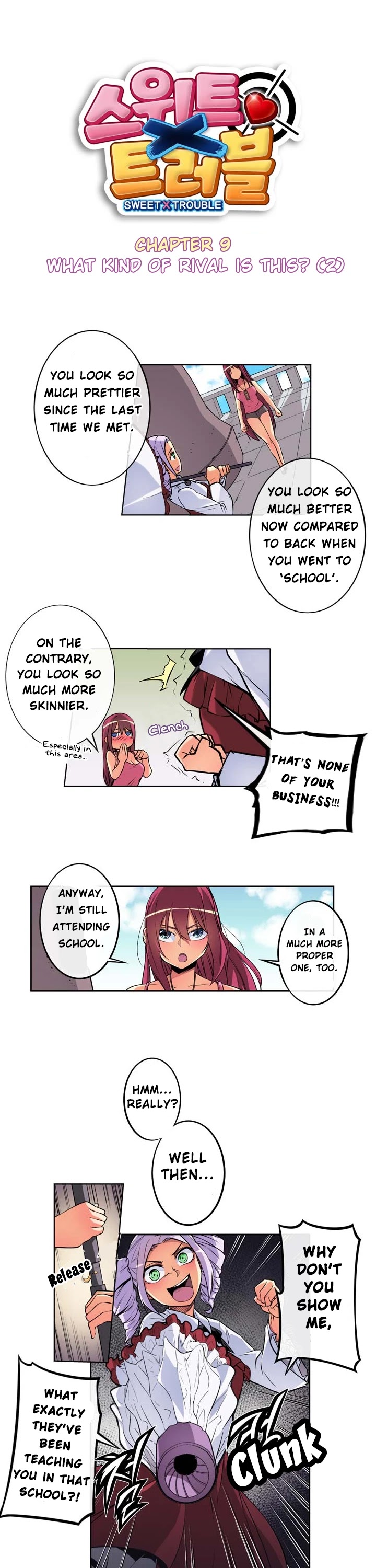 Sweet X Trouble Chapter 9 page 3 - Chapter 9: What Kind Of Rival Is This? (2)