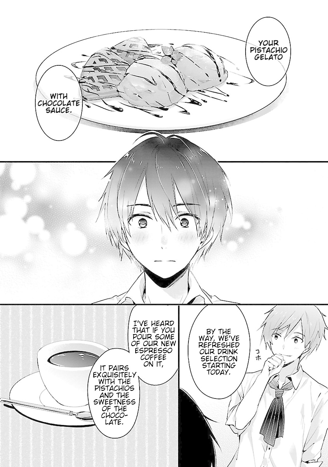 Sweets Conchert - Amami Danshi no Hinichijou Chapter 1 page 10 - Chapter 1: Sweet.01