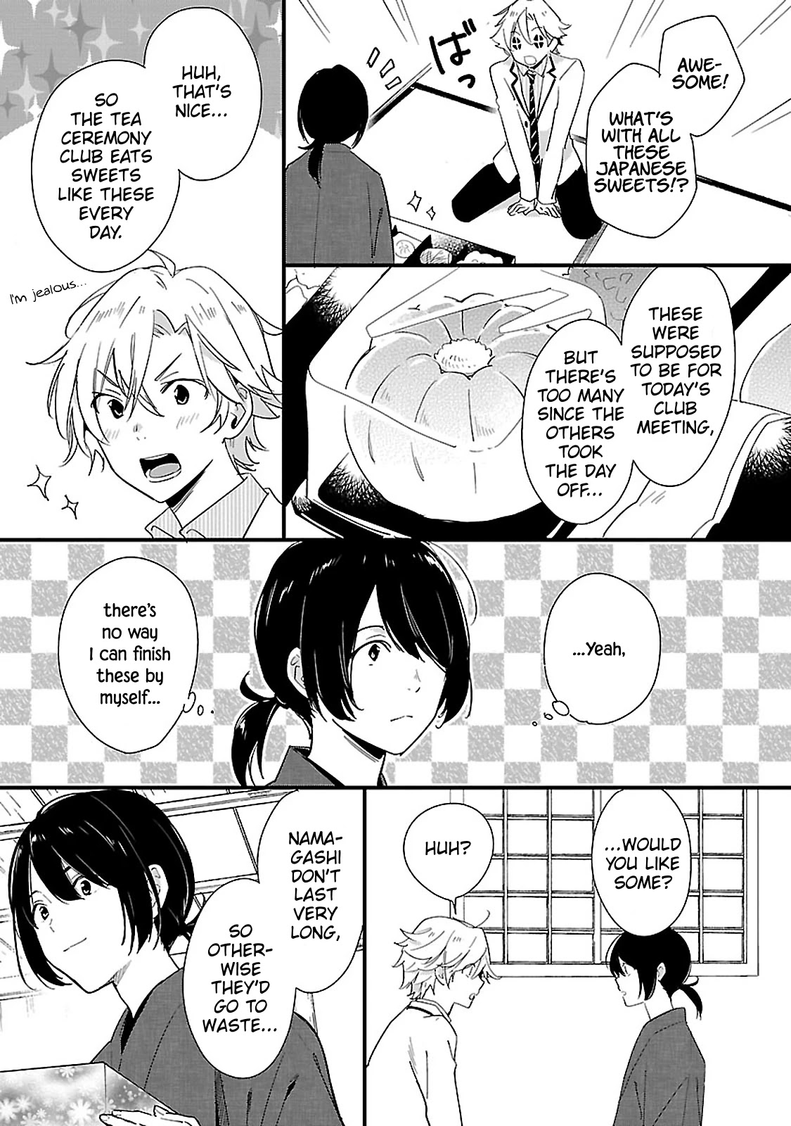 Sweets Conchert - Amami Danshi no Hinichijou Chapter 10 page 5 - Chapter 10: Sweet.10