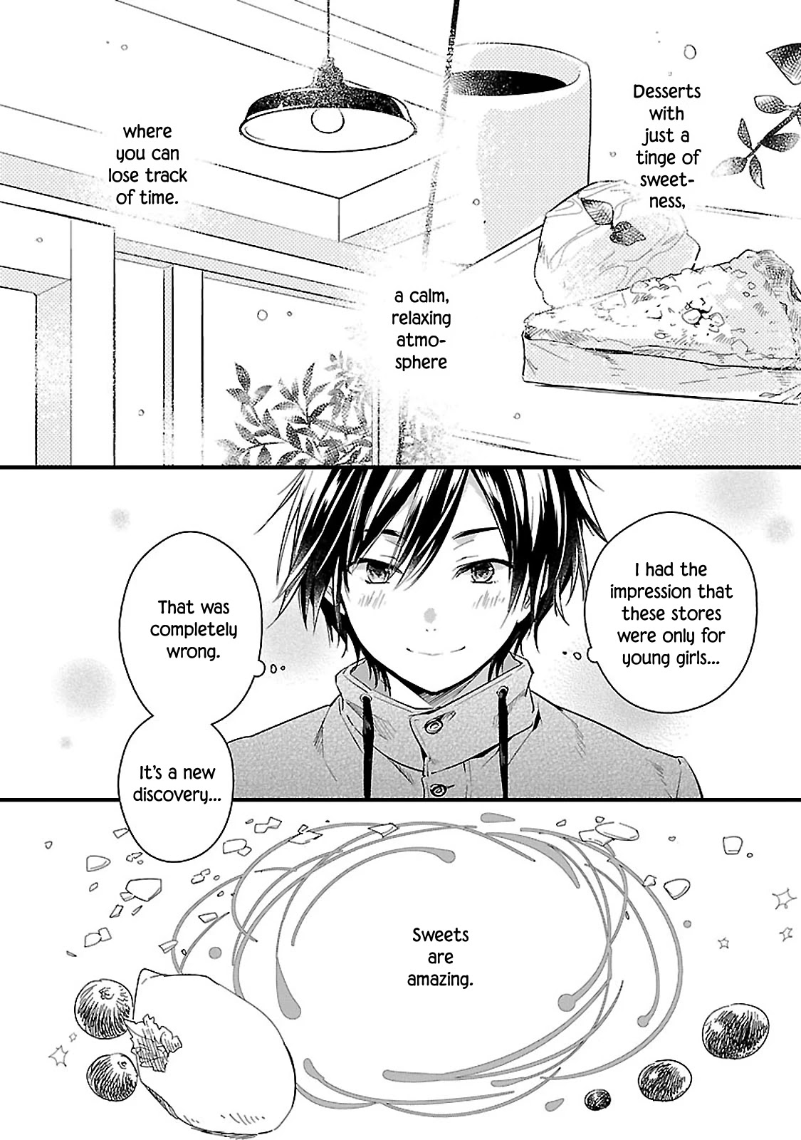 Sweets Conchert - Amami Danshi no Hinichijou Chapter 9 page 10 - Chapter 9: Sweet.09