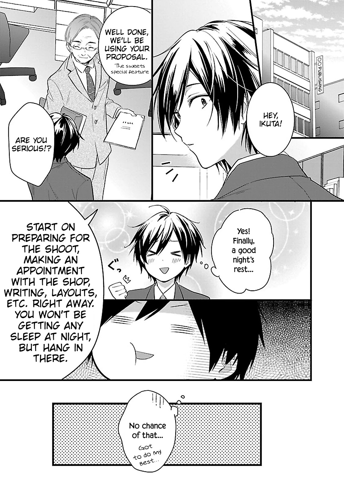 Sweets Conchert - Amami Danshi no Hinichijou Chapter 9 page 11 - Chapter 9: Sweet.09