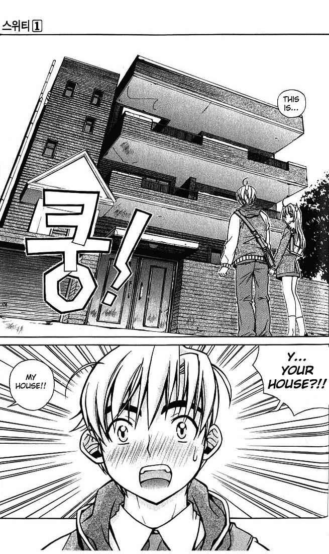 Sweety Chapter 7 page 14 - Chapter 7: Be Strong, Wooshik!!