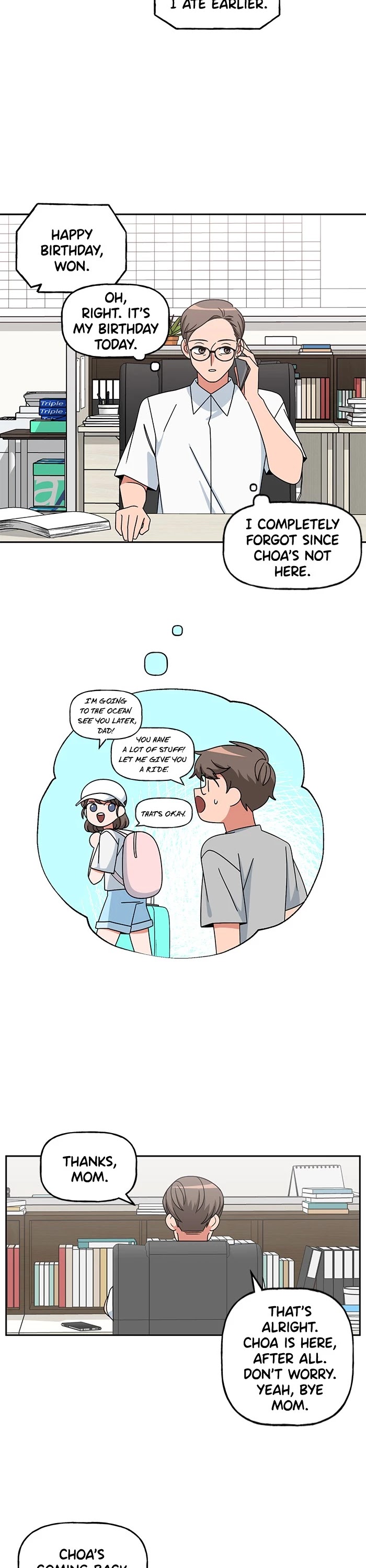 Swimming Lessons for a Mermaid Chapter 101 page 2 - Chapter 101: Episode 101 (Spin-off 5) [END]
