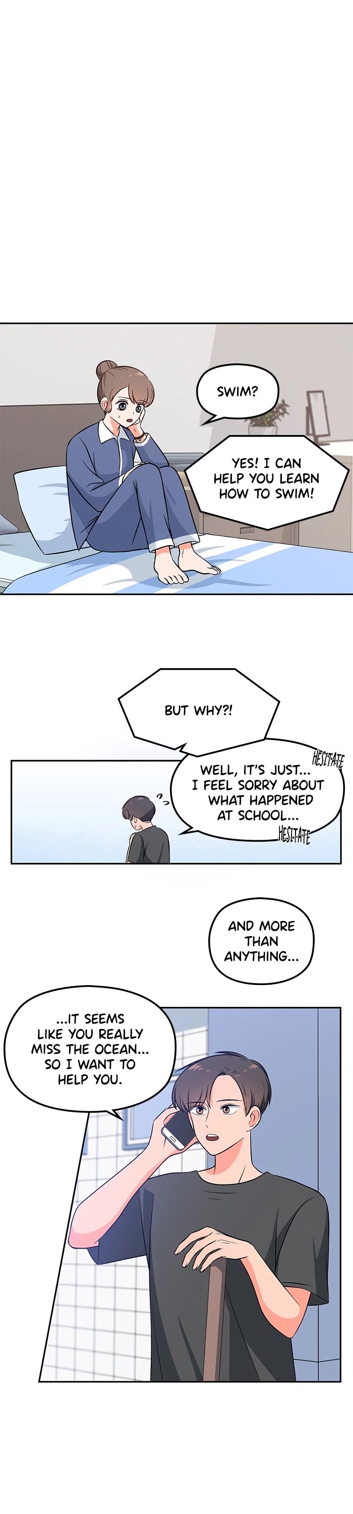 Swimming Lessons for a Mermaid Chapter 4 page 1 - Chapter 4: Episode 4