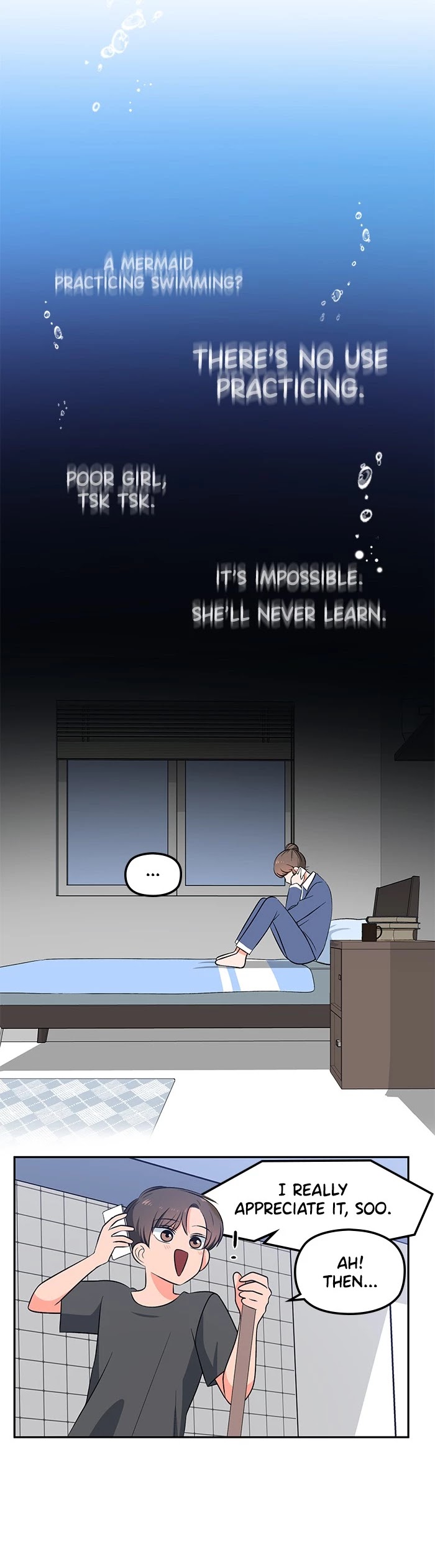 Swimming Lessons for a Mermaid Chapter 4 page 4 - Chapter 4: Episode 4