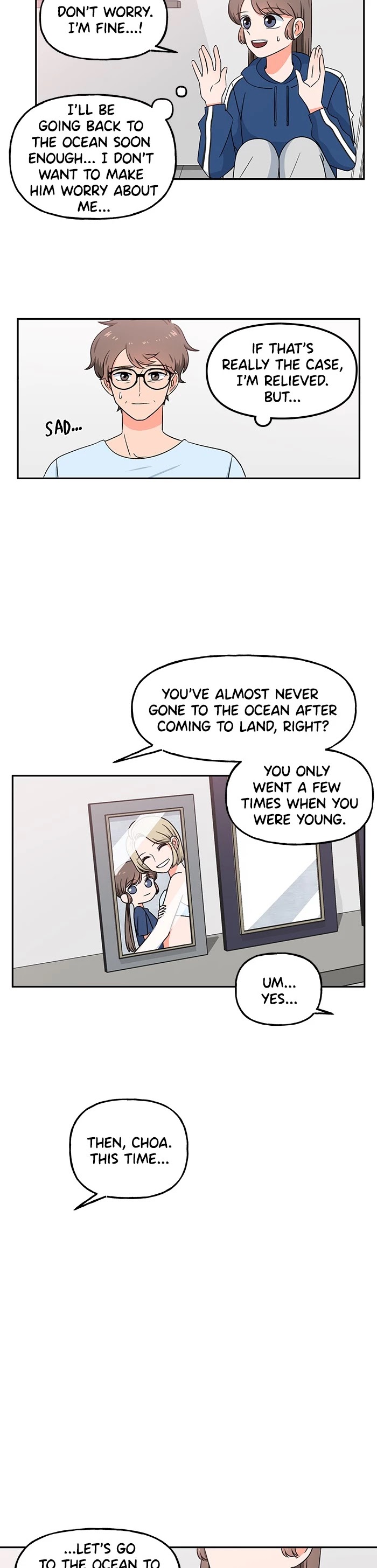 Swimming Lessons for a Mermaid Chapter 8 page 19 - Chapter 8: Episode 8