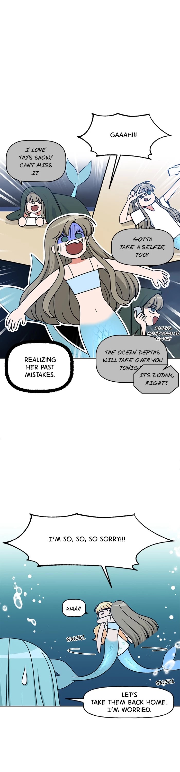 Swimming Lessons for a Mermaid Chapter 88 page 18 - Chapter 88: Episode 88
