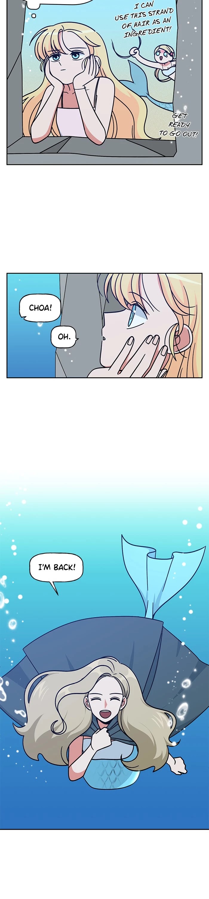 Swimming Lessons for a Mermaid Chapter 89 page 14 - Chapter 89: Episode 89