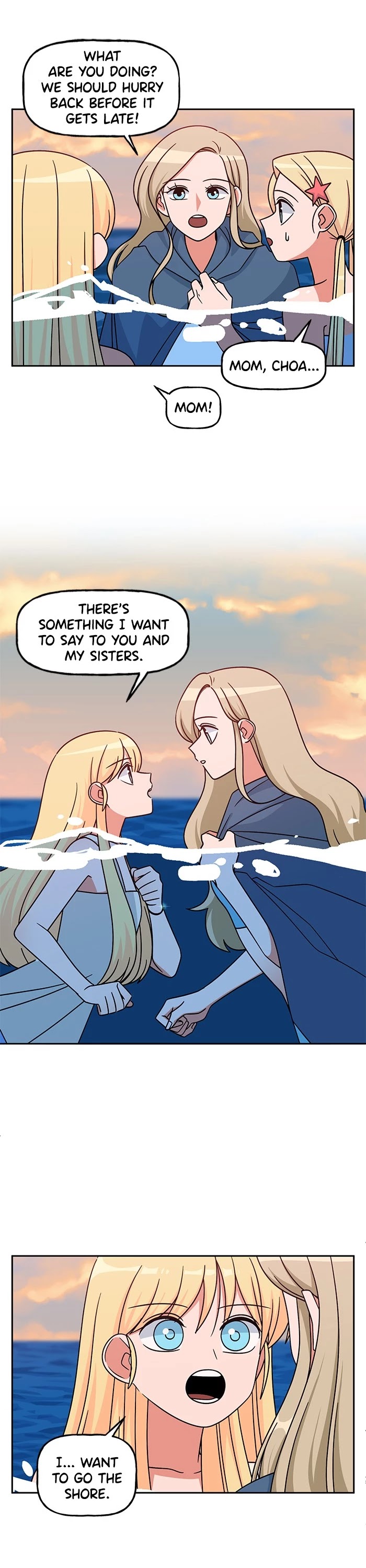 Swimming Lessons for a Mermaid Chapter 91 page 1 - Chapter 91: Episode 91