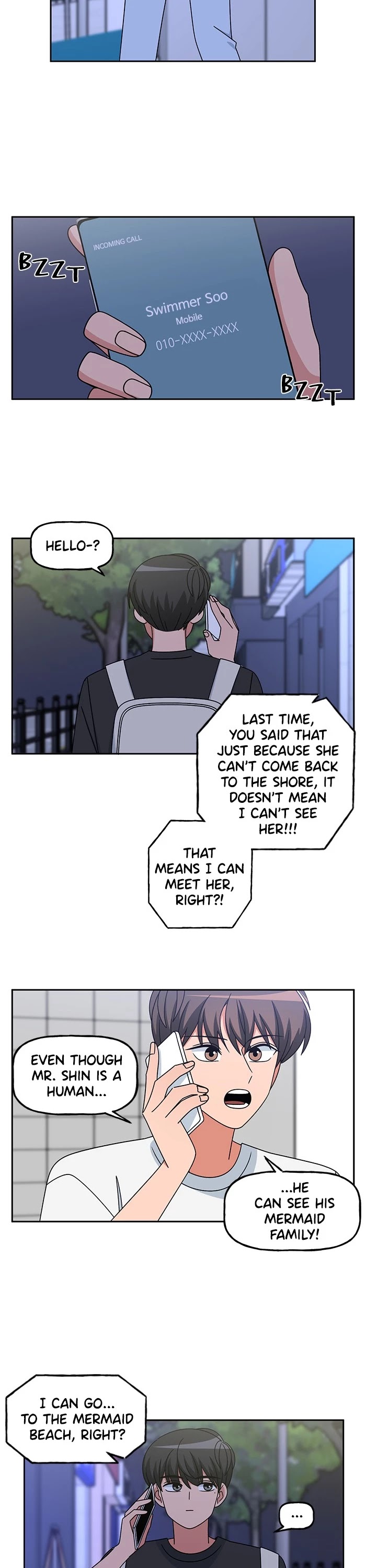 Swimming Lessons for a Mermaid Chapter 92 page 6 - Chapter 92: Episode 92