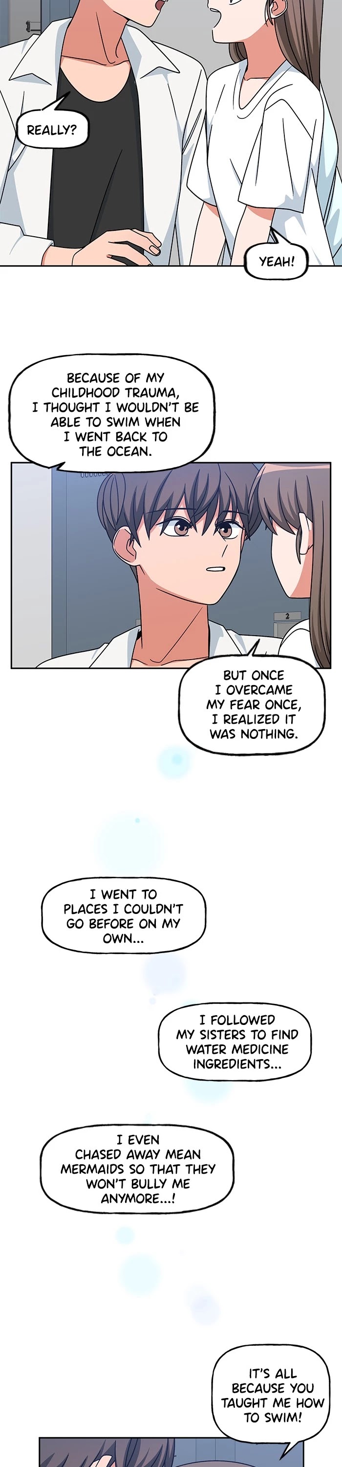 Swimming Lessons for a Mermaid Chapter 93 page 9 - Chapter 93: Episode 93