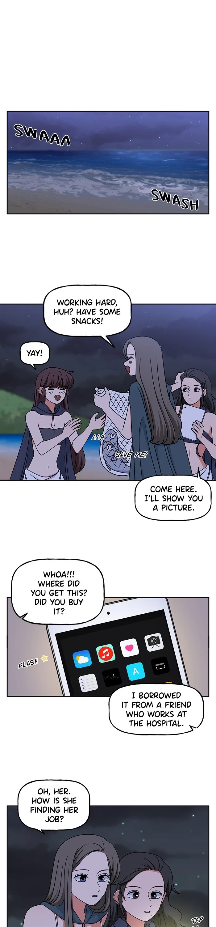 Swimming Lessons for a Mermaid Chapter 94 page 1 - Chapter 94: Episode 94