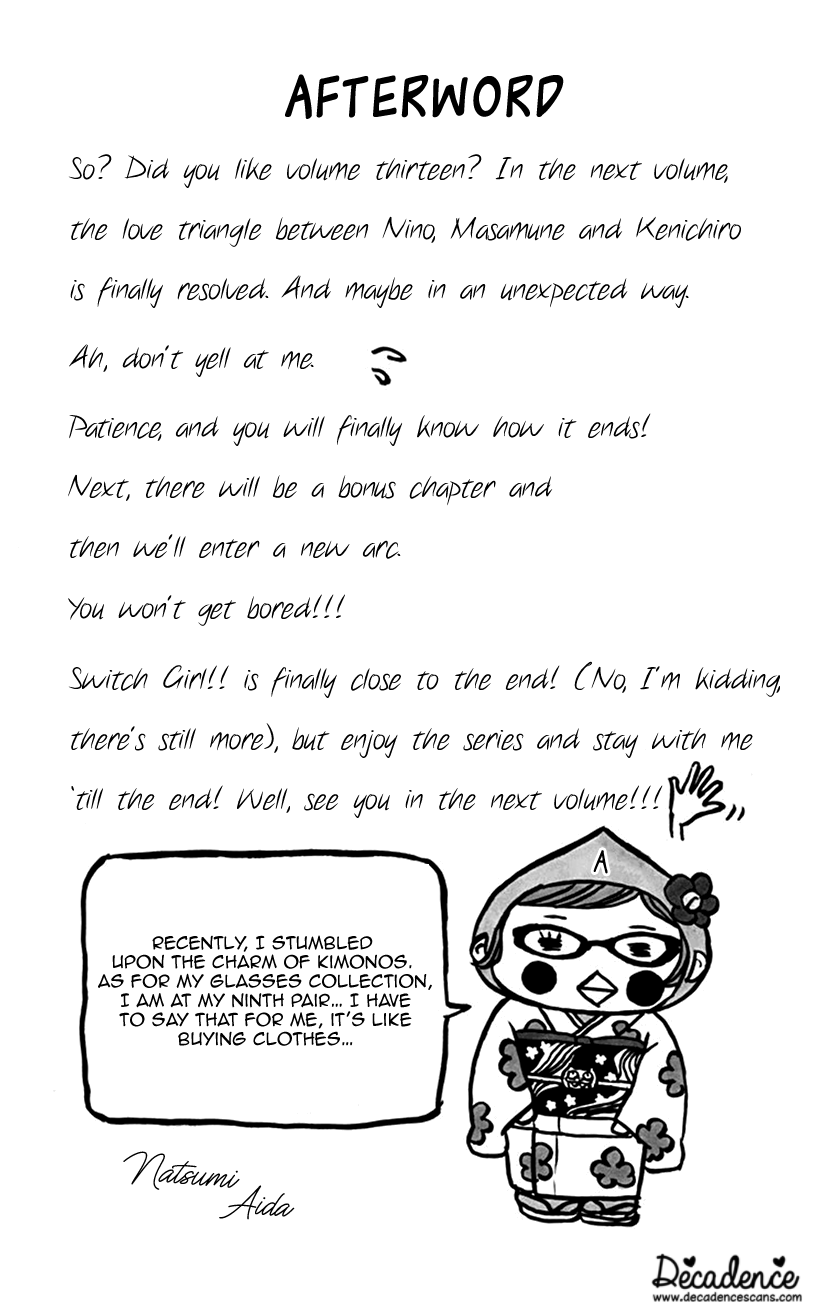 Switch Girl!! Chapter 103.5 page 9 - Chapter 103.5: Extra