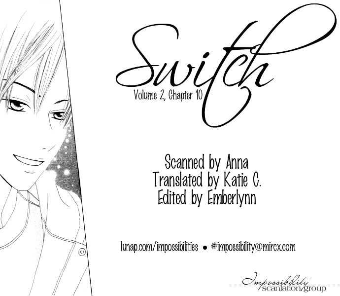 Switch (Mochizuki Karin) Chapter 10 page 1 - Chapter 10