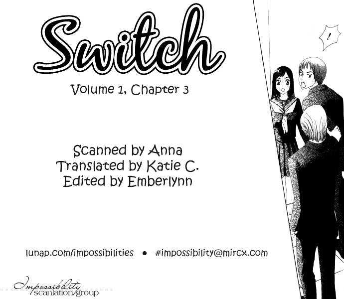 Switch (Mochizuki Karin) Chapter 3 page 1 - Chapter 3