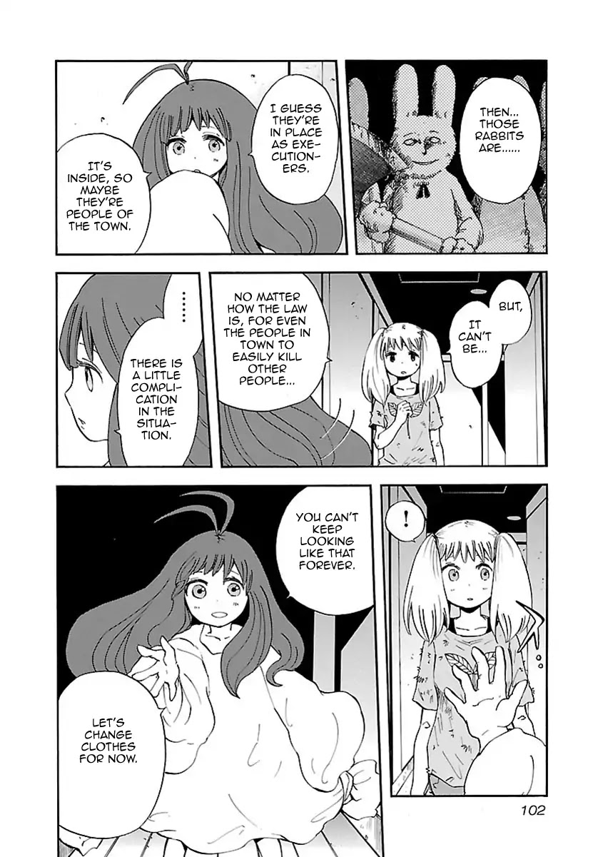Switch Witch Chapter 5 page 9 - Chapter 5: We sleep in a blue Futon