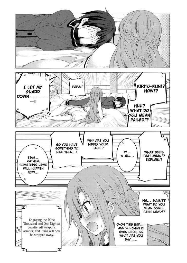 Sword Art Online - Aincrad Night of Kirito Chapter 1 page 12 - Chapter 1 : 1st Night