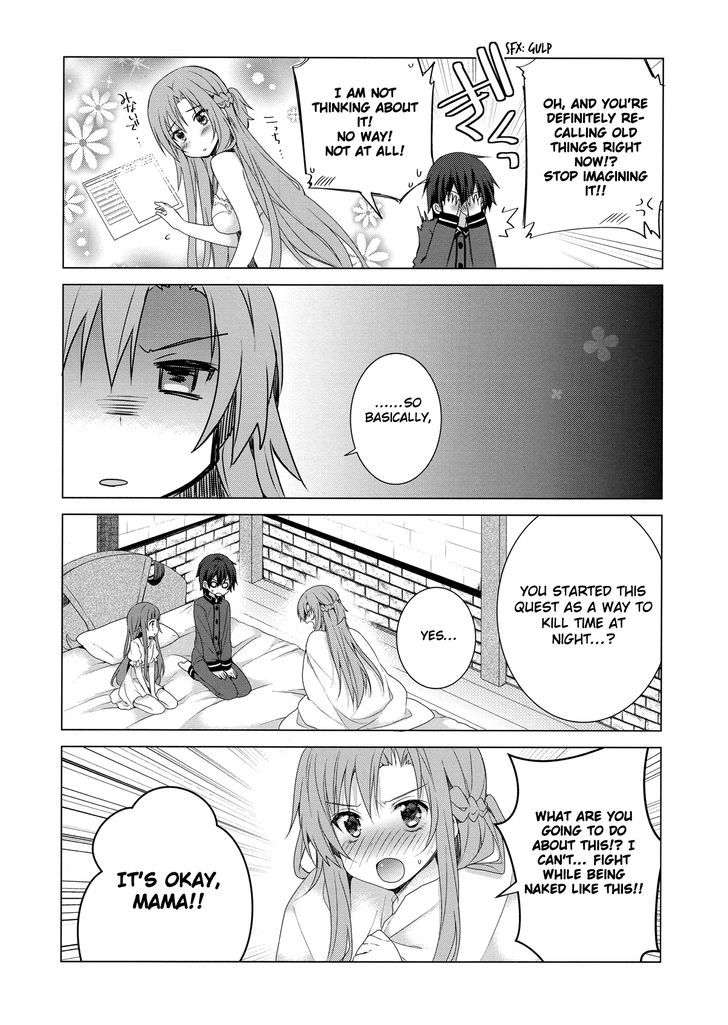 Sword Art Online - Aincrad Night of Kirito Chapter 1 page 14 - Chapter 1 : 1st Night