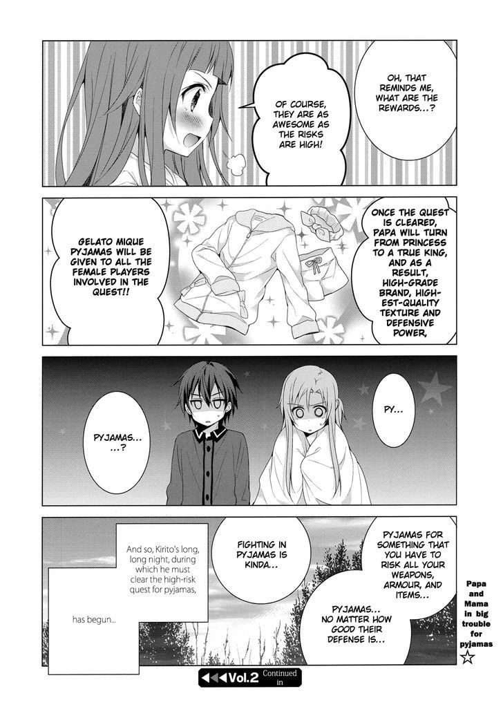Sword Art Online - Aincrad Night of Kirito Chapter 1 page 16 - Chapter 1 : 1st Night