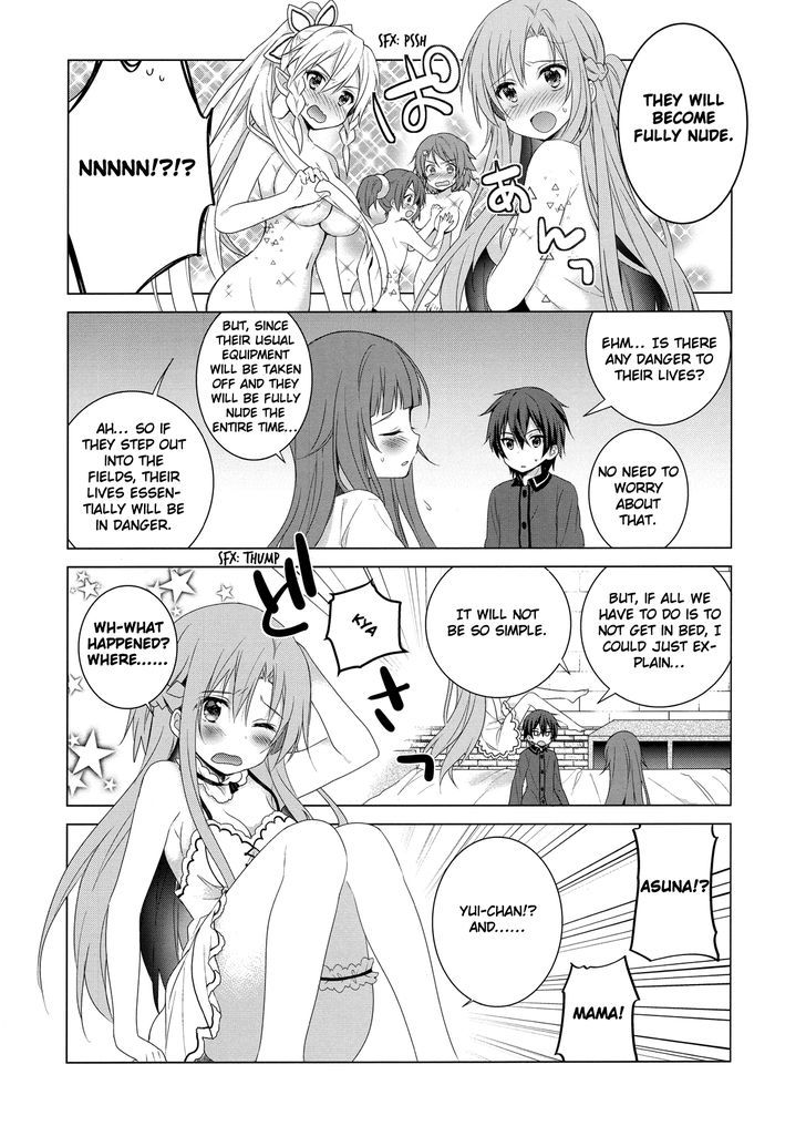 Sword Art Online - Aincrad Night of Kirito Chapter 1 page 4 - Chapter 1 : 1st Night