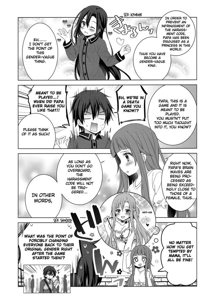 Sword Art Online - Aincrad Night of Kirito Chapter 1 page 6 - Chapter 1 : 1st Night