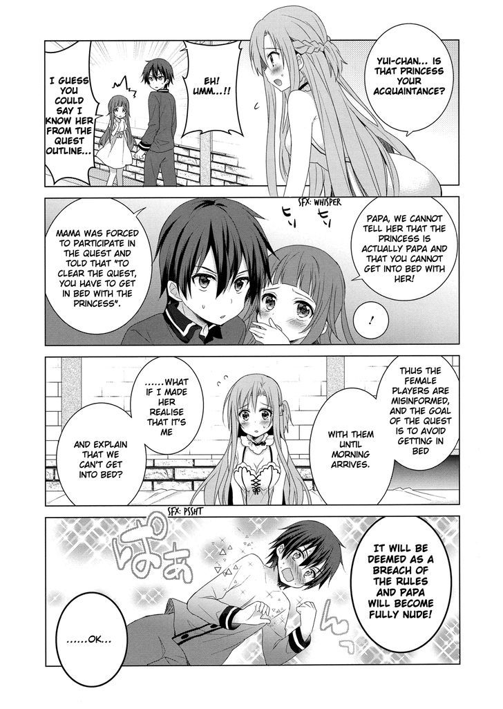 Sword Art Online - Aincrad Night of Kirito Chapter 1 page 7 - Chapter 1 : 1st Night
