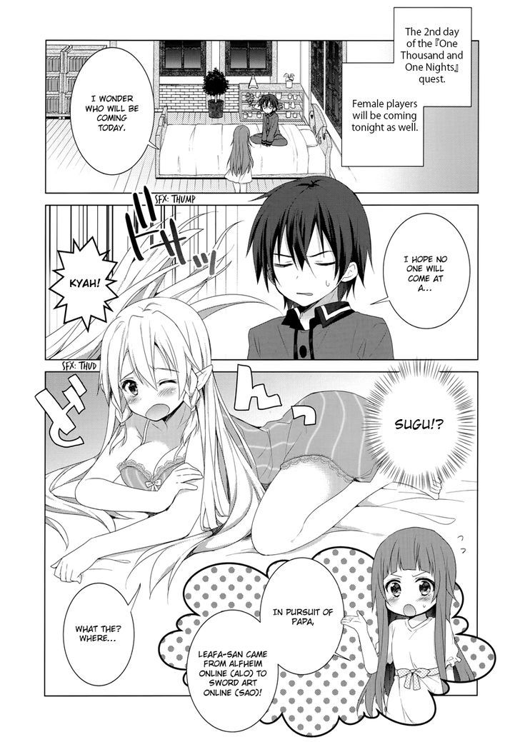 Sword Art Online - Aincrad Night of Kirito Chapter 2 page 3 - Chapter 2 : 2nd Night