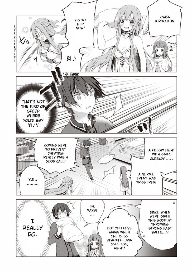 Sword Art Online - Aincrad Night of Kirito Chapter 4 page 10 - Chapter 4 : 4th Night