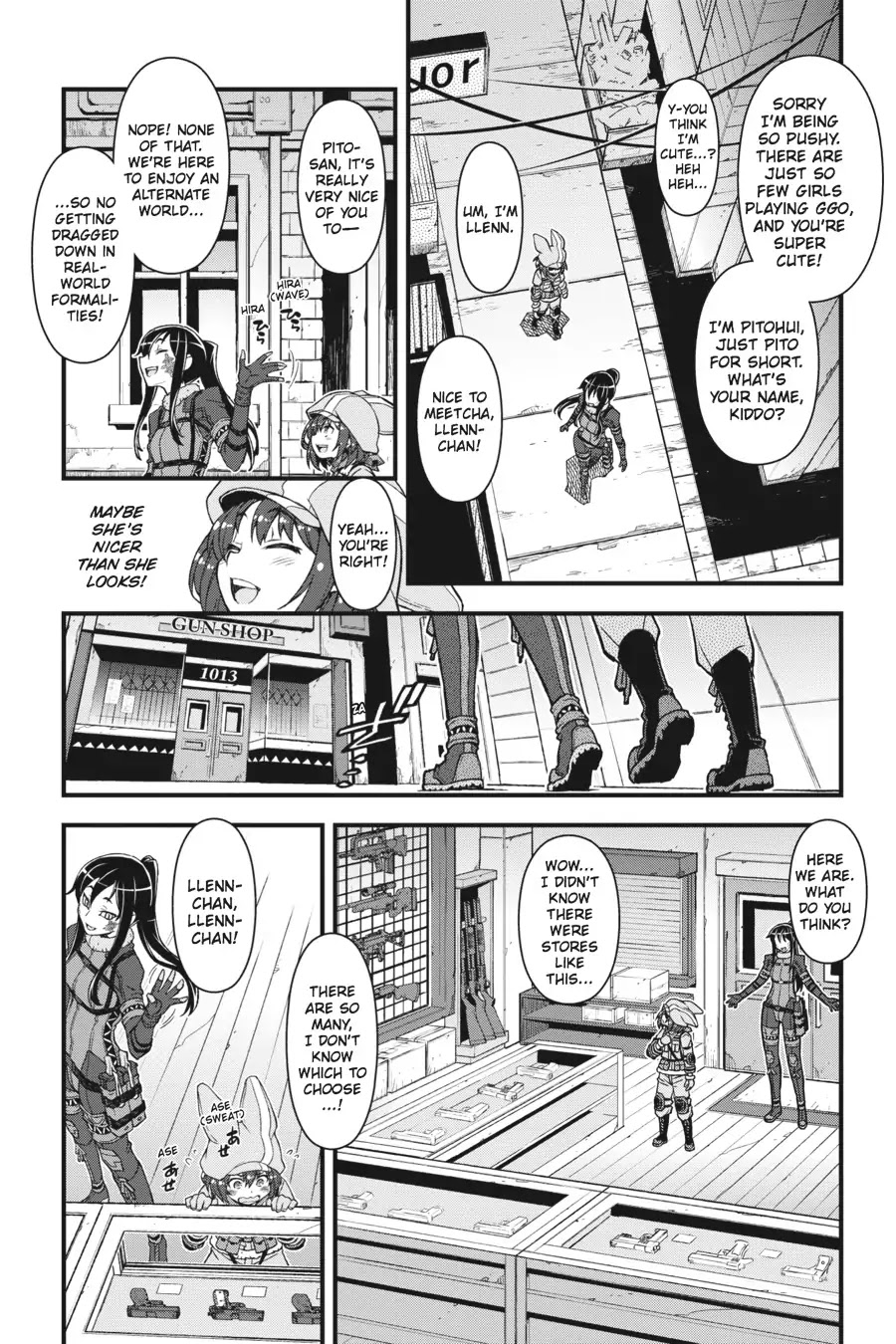 Sword Art Online Alternative - Gun Gale Online Chapter 1 page 22 - Chapter 1: Vol.1 Link #001: Prologue (1)