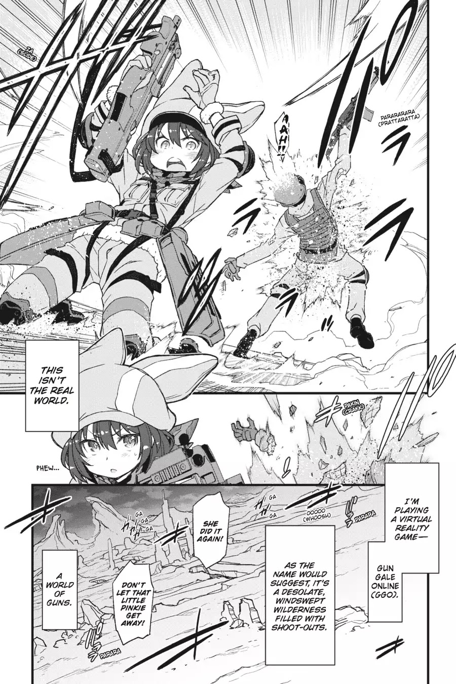 Sword Art Online Alternative - Gun Gale Online Chapter 1 page 8 - Chapter 1: Vol.1 Link #001: Prologue (1)