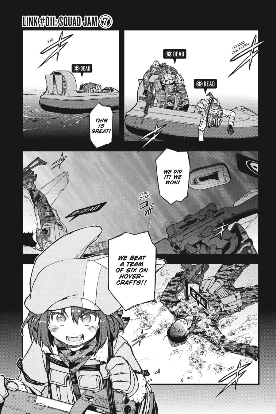 Sword Art Online Alternative - Gun Gale Online Chapter 11 page 1 - Chapter 11: Vol.2 Link #011: Squad Jam (7)