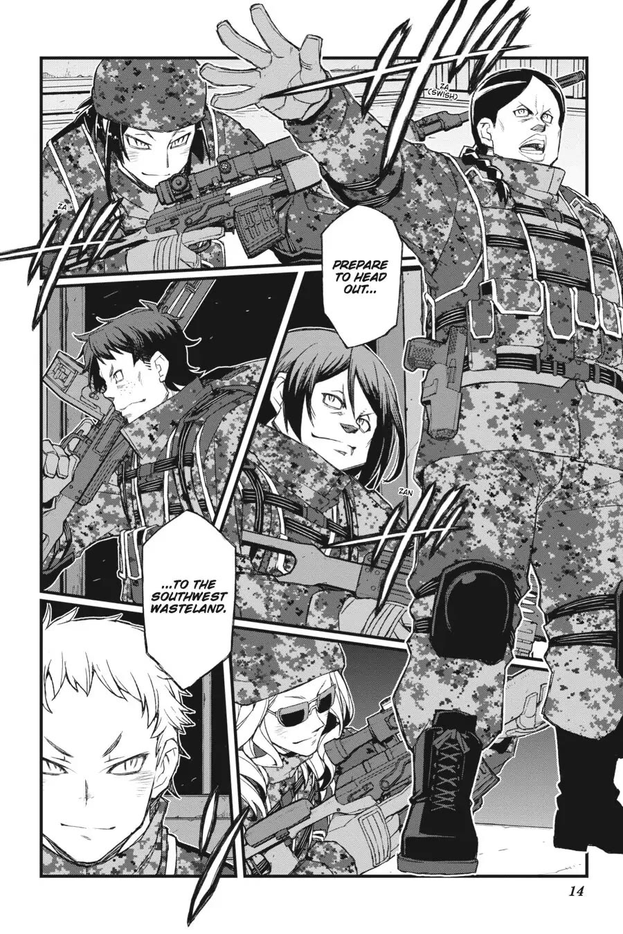 Sword Art Online Alternative - Gun Gale Online Chapter 12 page 14 - Chapter 12