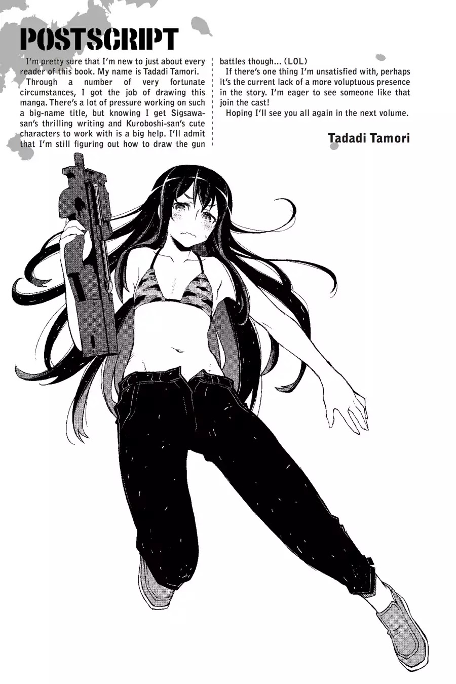 Sword Art Online Alternative - Gun Gale Online Chapter 5.6 page 1 - Vol.1 Postscript