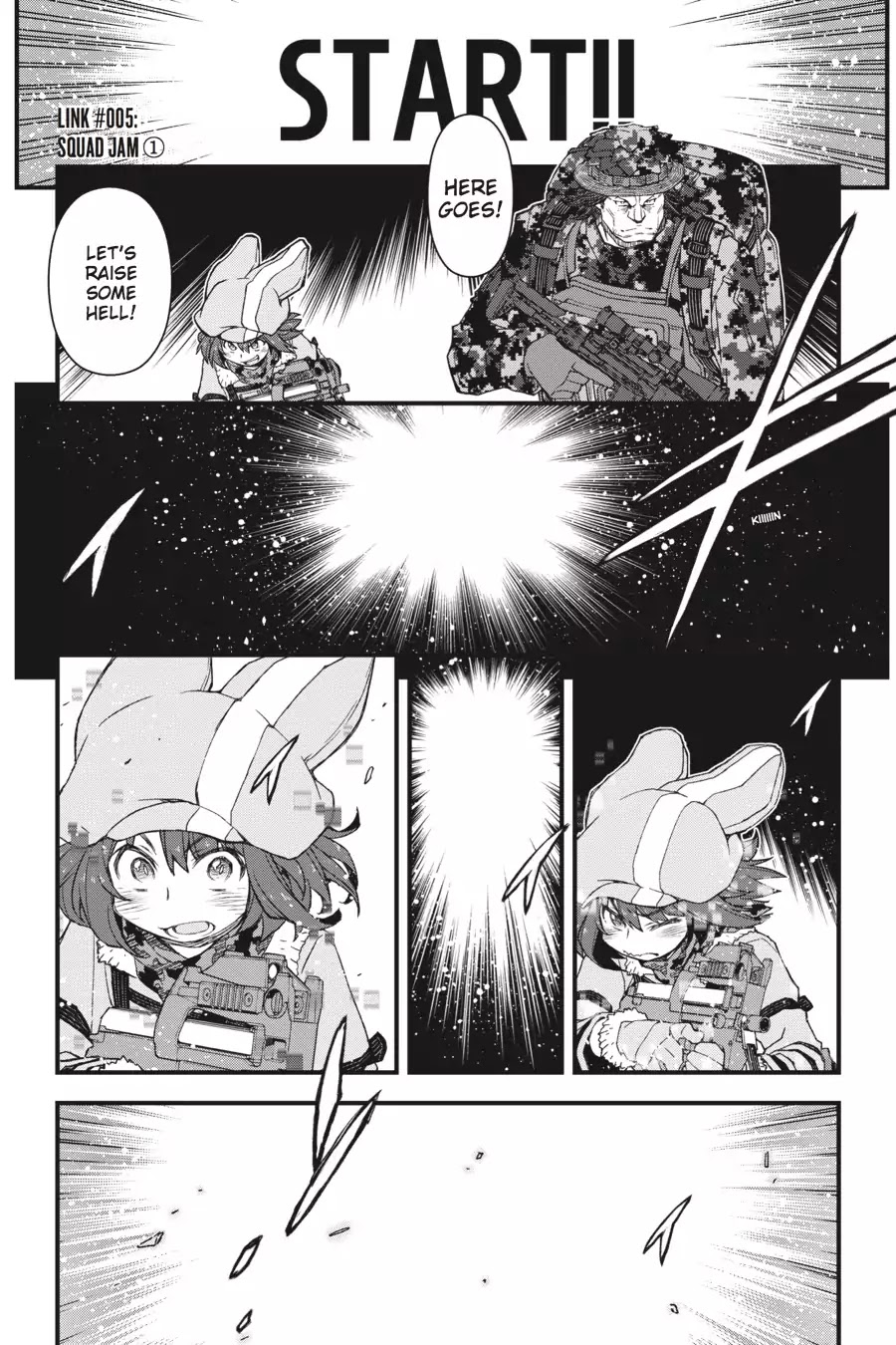 Sword Art Online Alternative - Gun Gale Online Chapter 5 page 1 - Chapter 5: Vol.1 Link #005: Squad Jam (1)