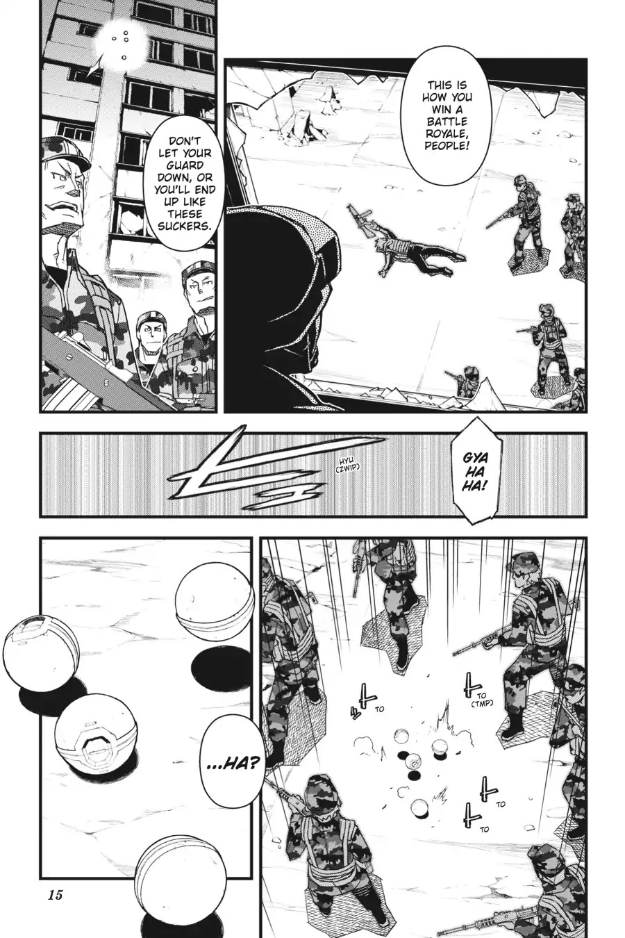 Sword Art Online Alternative - Gun Gale Online Chapter 6 page 15 - Chapter 6: Vol.2 Link #006: Squad Jam (2)
