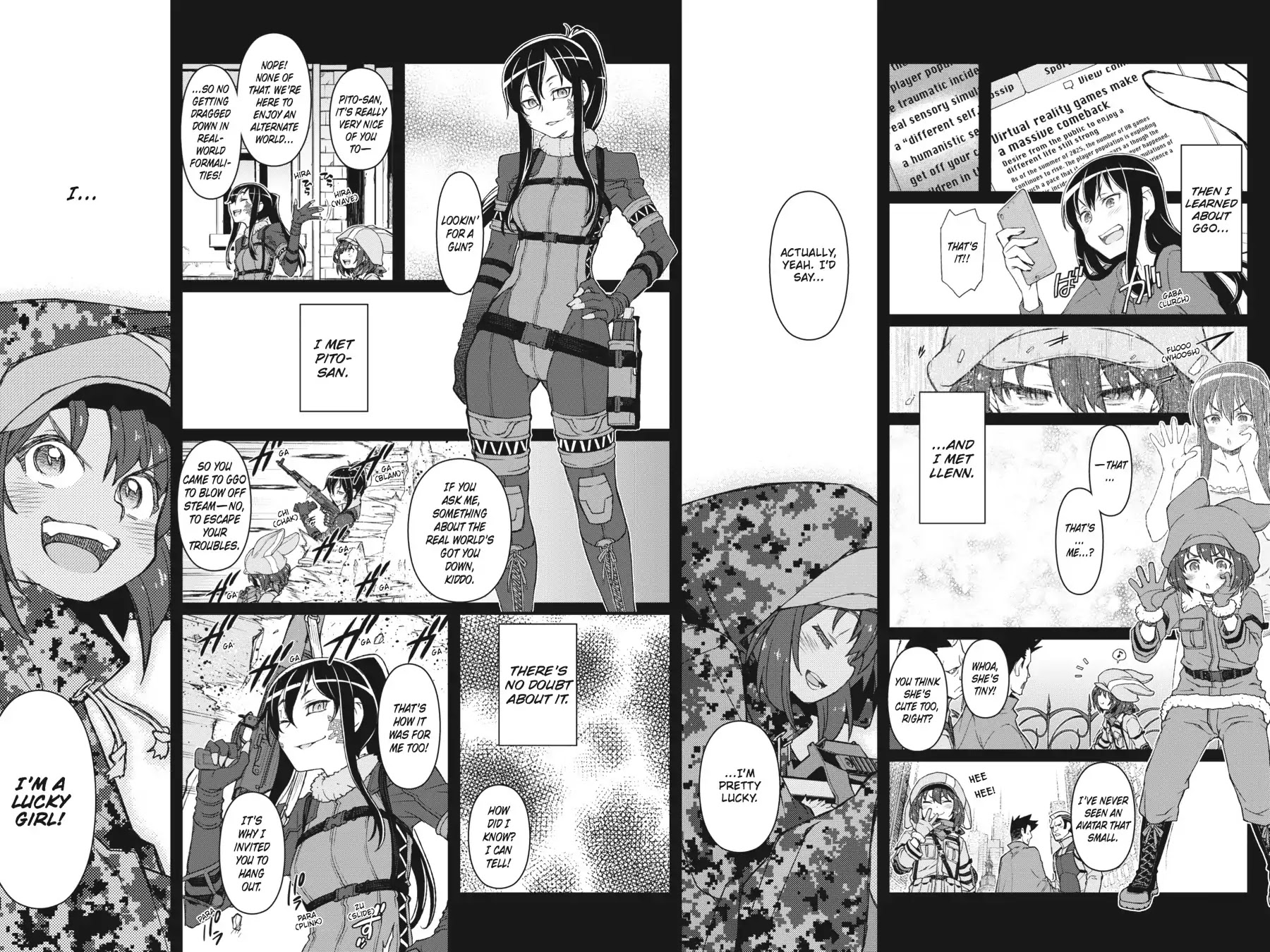 Sword Art Online Alternative - Gun Gale Online Chapter 6 page 7 - Chapter 6: Vol.2 Link #006: Squad Jam (2)