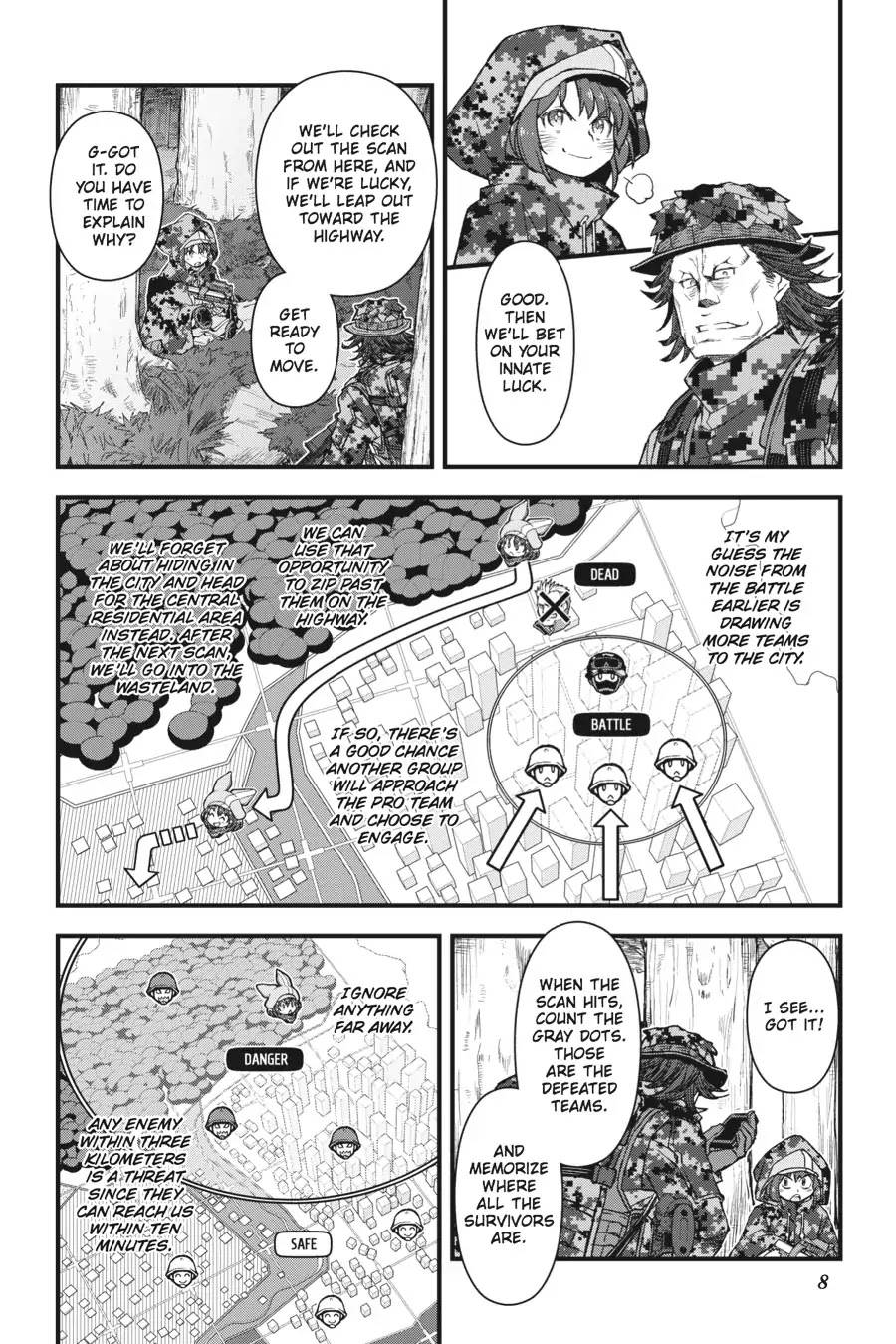 Sword Art Online Alternative - Gun Gale Online Chapter 6 page 8 - Chapter 6: Vol.2 Link #006: Squad Jam (2)