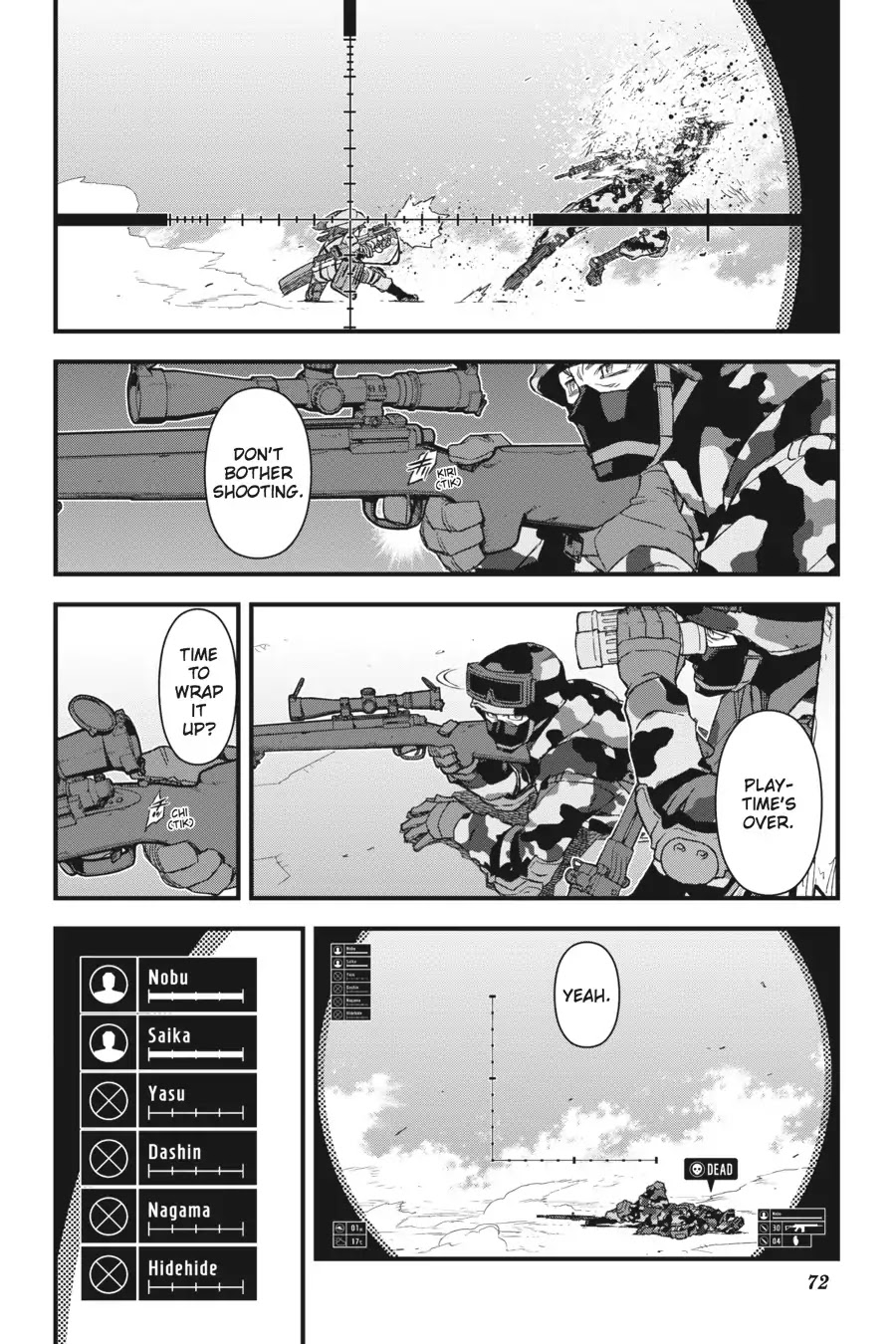 Sword Art Online Alternative - Gun Gale Online Chapter 7 page 25 - Chapter 7: Vol.2 Link #007: Squad Jam (3)
