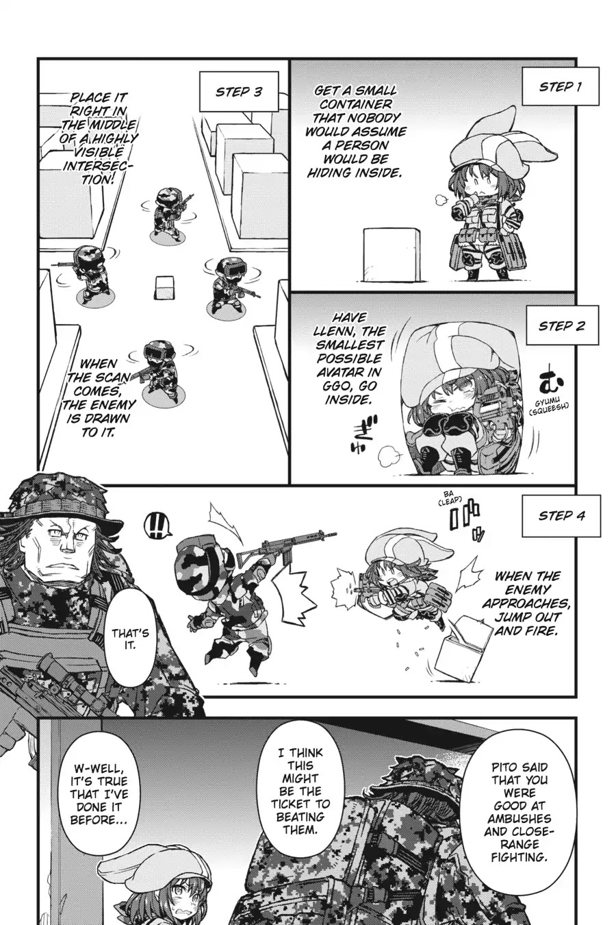 Sword Art Online Alternative - Gun Gale Online Chapter 7 page 4 - Chapter 7: Vol.2 Link #007: Squad Jam (3)