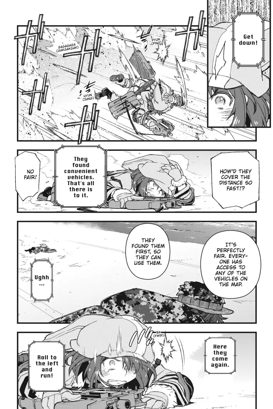 Sword Art Online Alternative - Gun Gale Online Chapter 8 page 11 - Chapter 8: Vol.2 Link #008: Squad Jam (4)