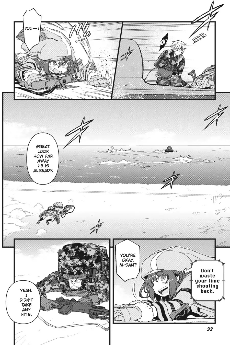 Sword Art Online Alternative - Gun Gale Online Chapter 8 page 13 - Chapter 8: Vol.2 Link #008: Squad Jam (4)