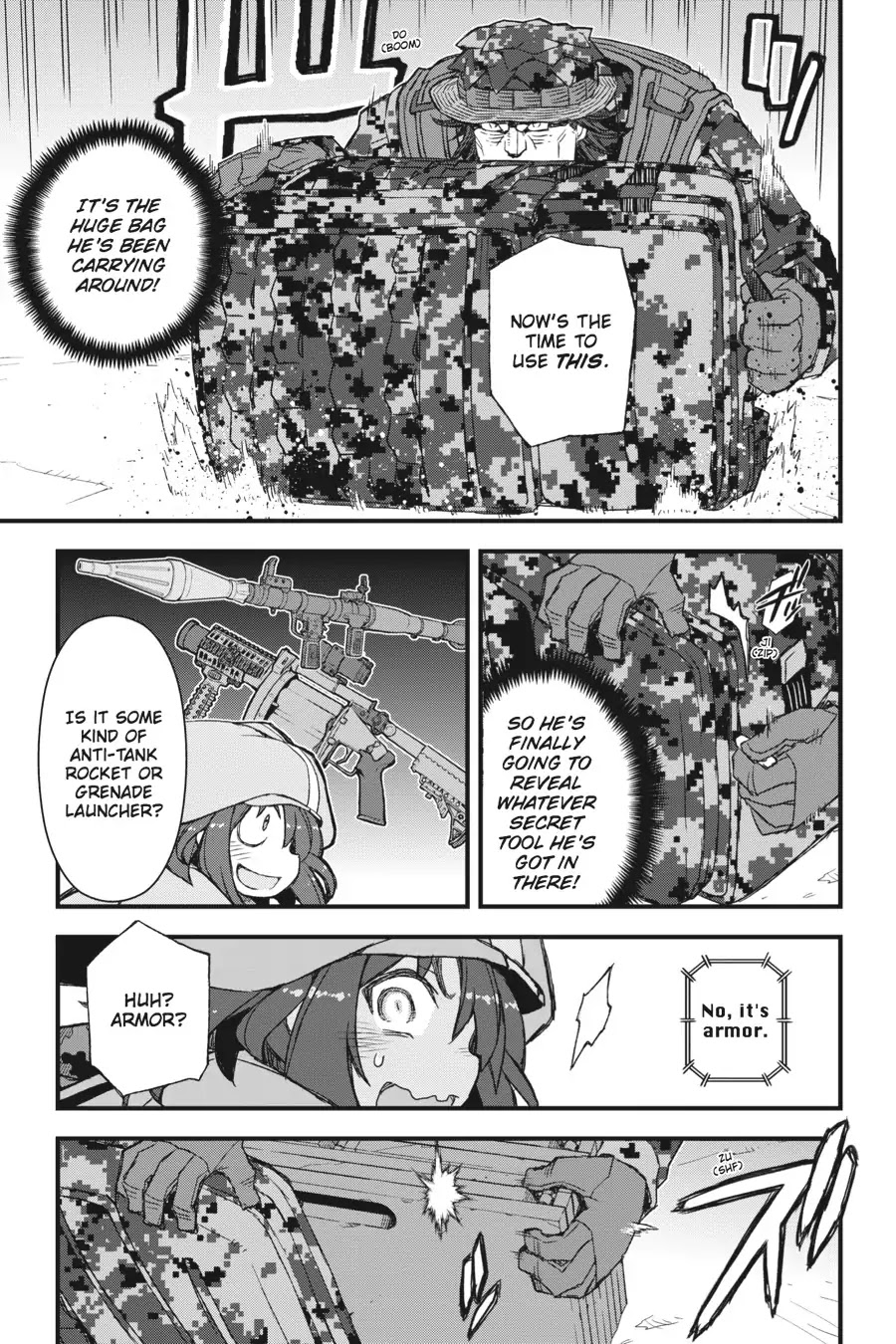 Sword Art Online Alternative - Gun Gale Online Chapter 8 page 16 - Chapter 8: Vol.2 Link #008: Squad Jam (4)