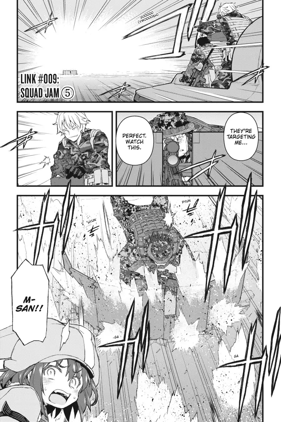 Sword Art Online Alternative - Gun Gale Online Chapter 9 page 1 - Chapter 9: Vol.2 Link #009: Squad Jam (5)