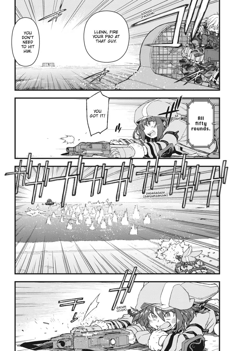 Sword Art Online Alternative - Gun Gale Online Chapter 9 page 4 - Chapter 9: Vol.2 Link #009: Squad Jam (5)