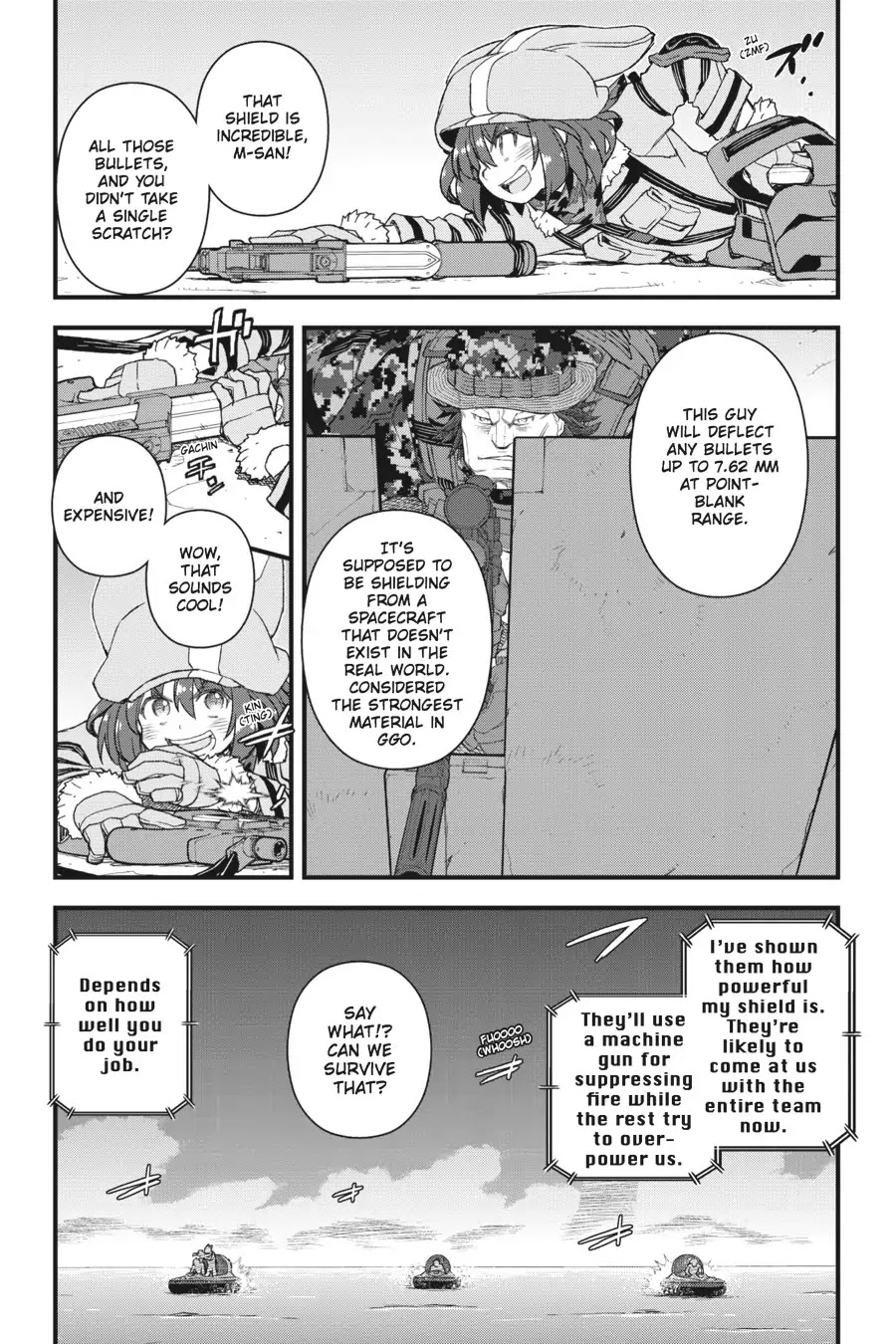 Sword Art Online Alternative - Gun Gale Online Chapter 9 page 5 - Chapter 9: Vol.2 Link #009: Squad Jam (5)